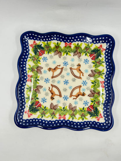 Square Plate - Rocking Horse - U#1