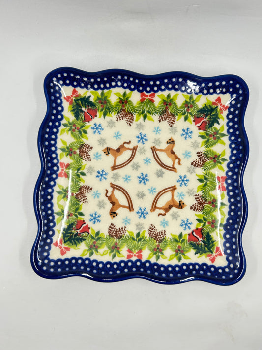 Square Plate - Rocking Horse - U#1