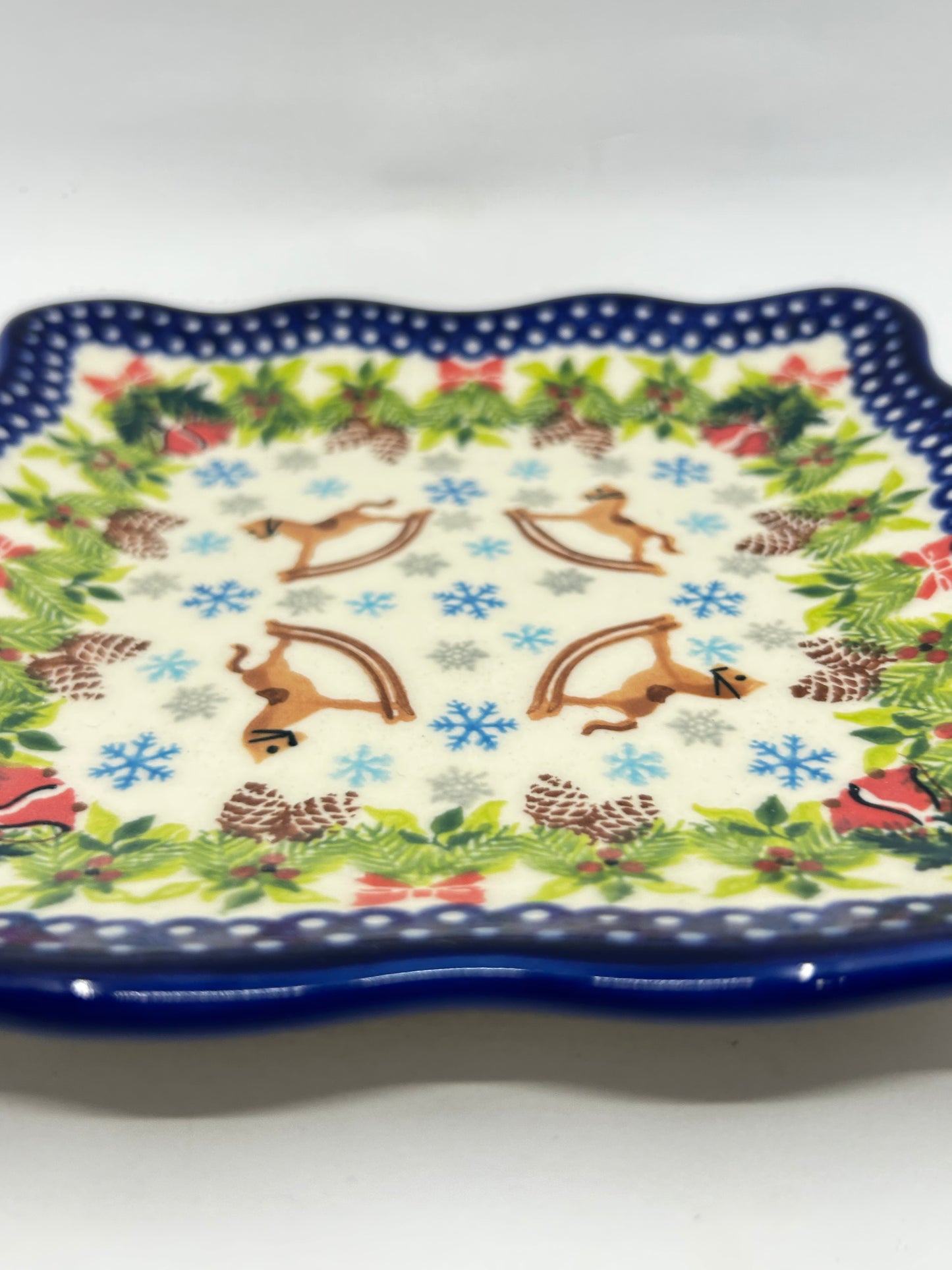 Square Plate - Rocking Horse - U#1