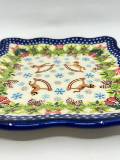 Square Plate - Rocking Horse - U#1
