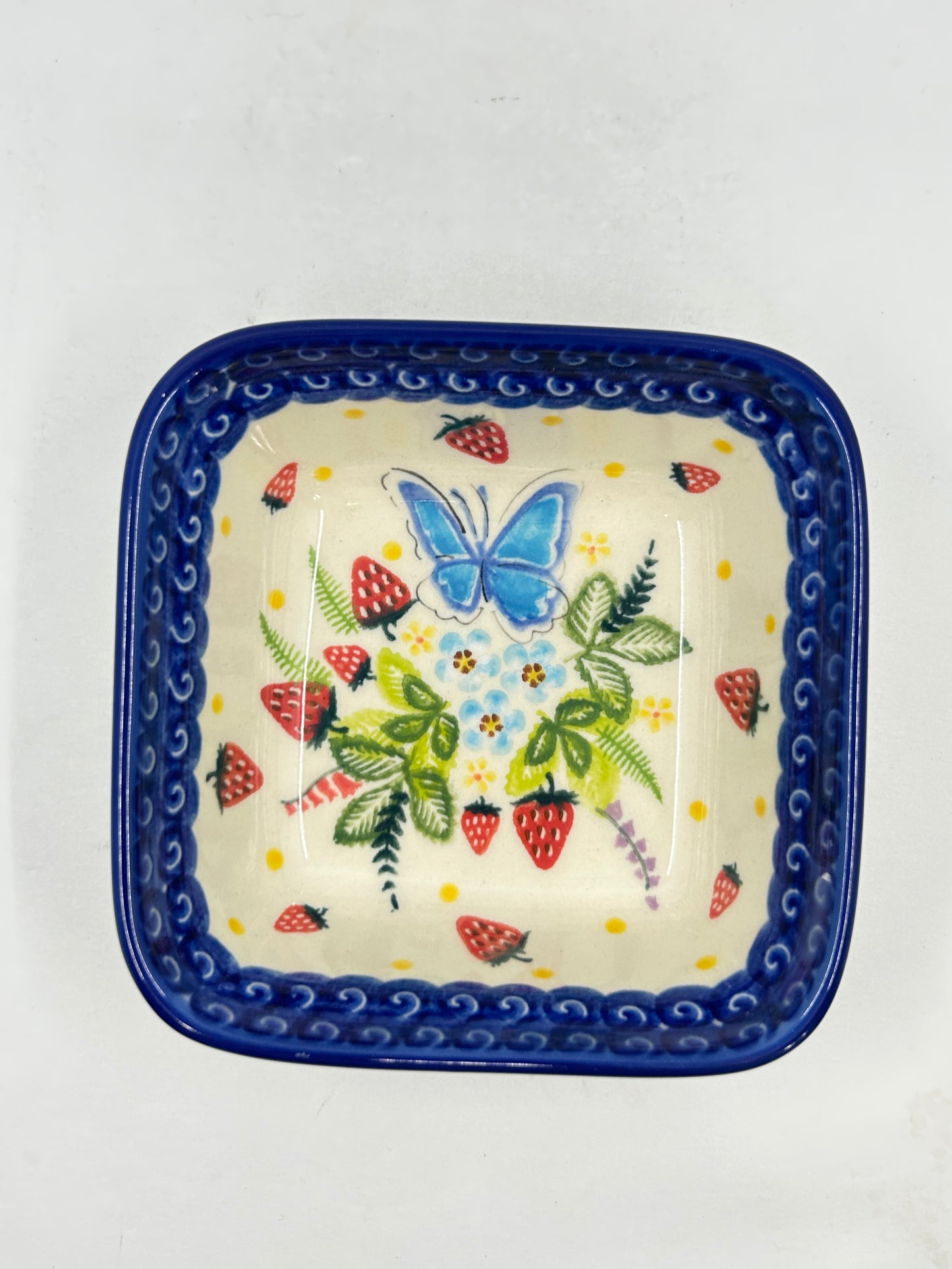 Small Square Bowl - U1085