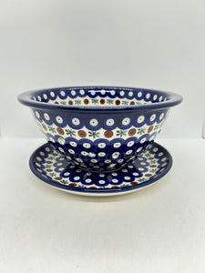 Berry Bowl w/ Saucer ~ 8W ~ 0070X - T3!
