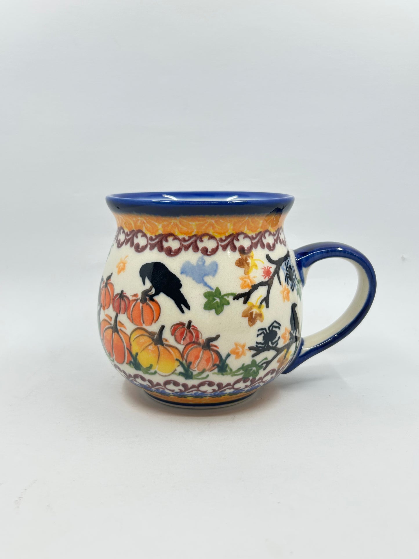 16 oz. Bubble Mug ~ Black Sparrow - AXX4