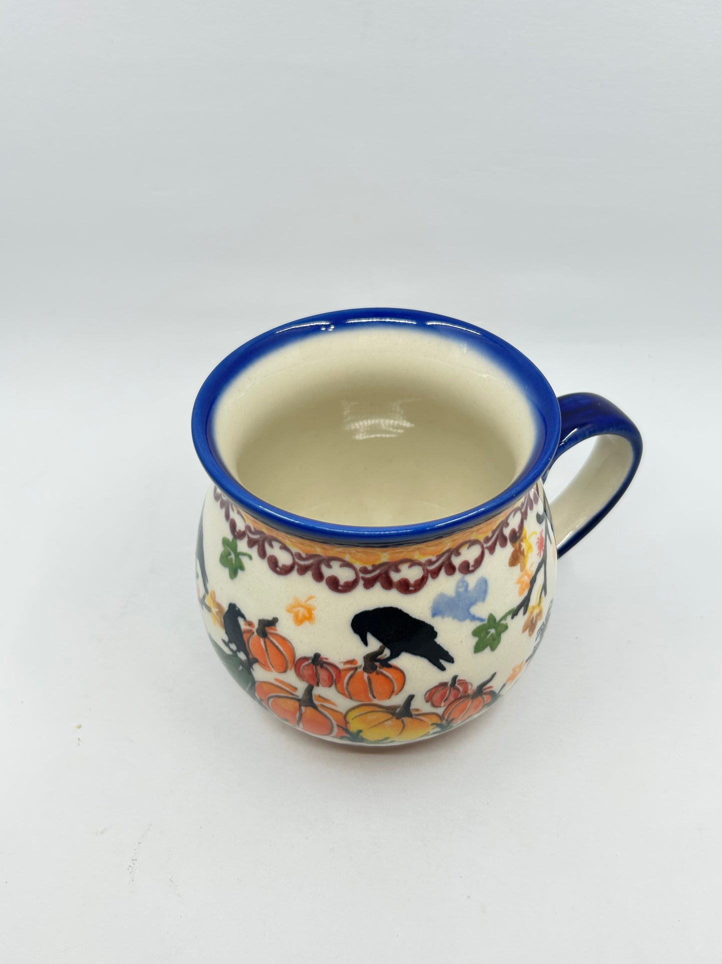 16 oz. Bubble Mug ~ Black Sparrow - AXX4