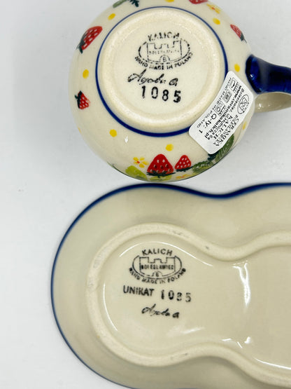 8 oz Mug  and Saucer Set - U1025