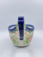 Load image into Gallery viewer, Kalich Soup Bowl with Handle - Green Gardens - Unikat