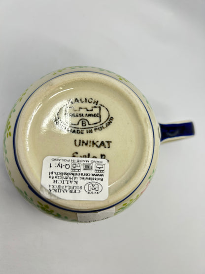 Kalich Soup Bowl with Handle - Green Gardens - Unikat