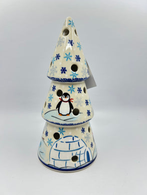 Medium Tree - Blue Snowflake - UXX3
