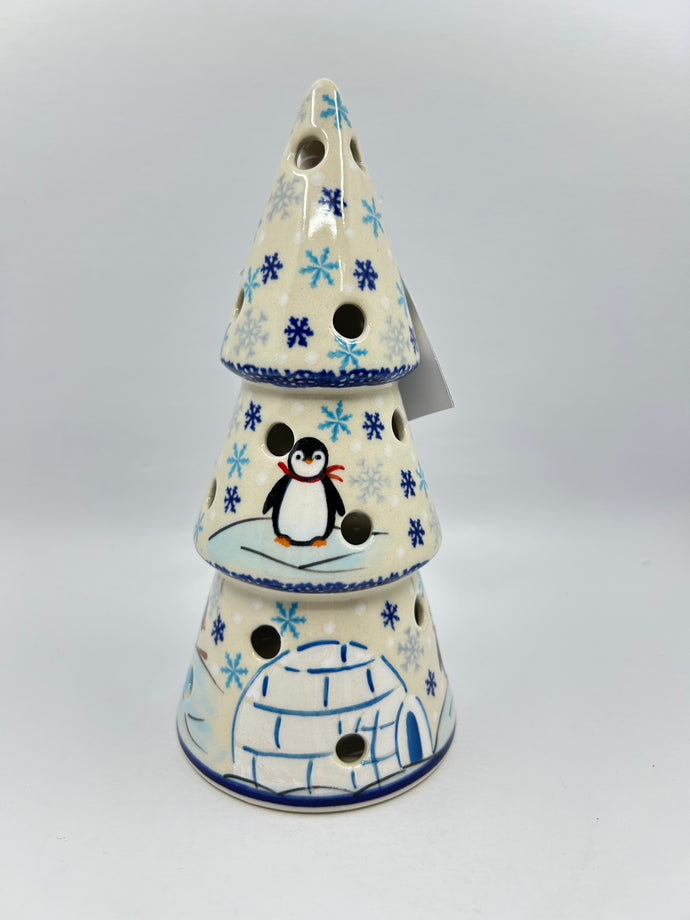 Medium Tree - Blue Snowflake - UXX3