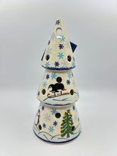 Load image into Gallery viewer, Medium Tree - Blue Snowflake - UXX3