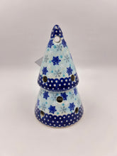 Load image into Gallery viewer, Small Tree - Blue Snowflake Tree UXX2