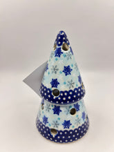 Load image into Gallery viewer, Small Tree - Blue Snowflake Tree UXX2