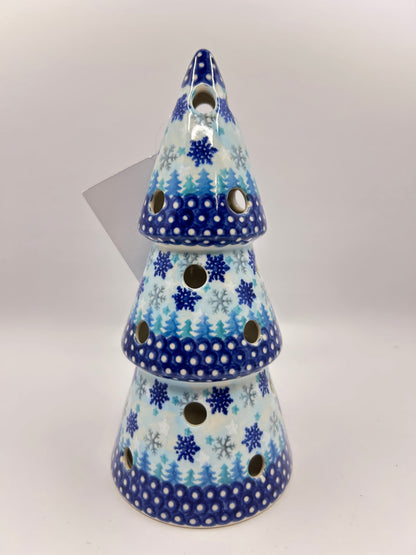 Medium Tree - Blue Snowflake - UXX2
