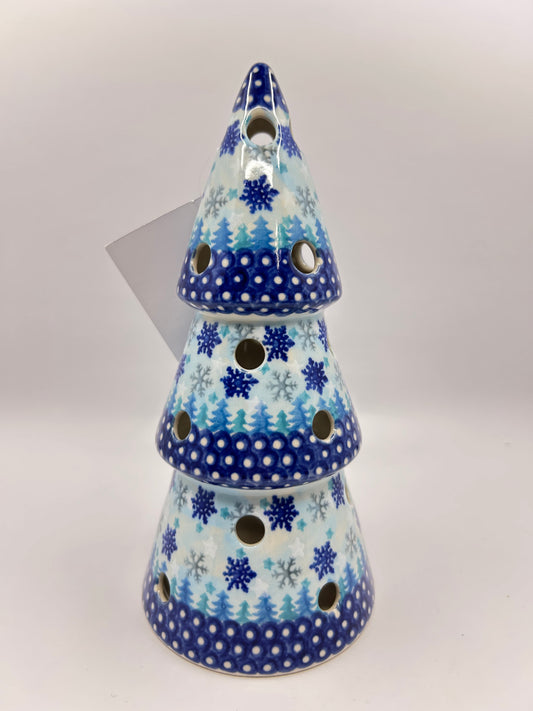 Medium Tree - Blue Snowflake - UXX2