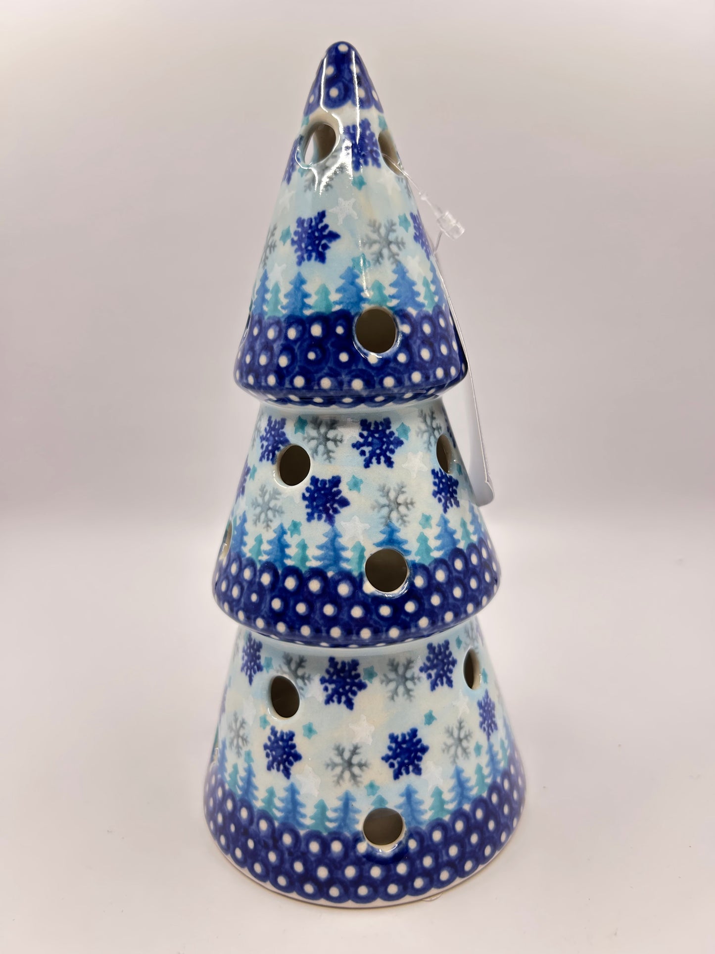 Medium Tree - Blue Snowflake - UXX2