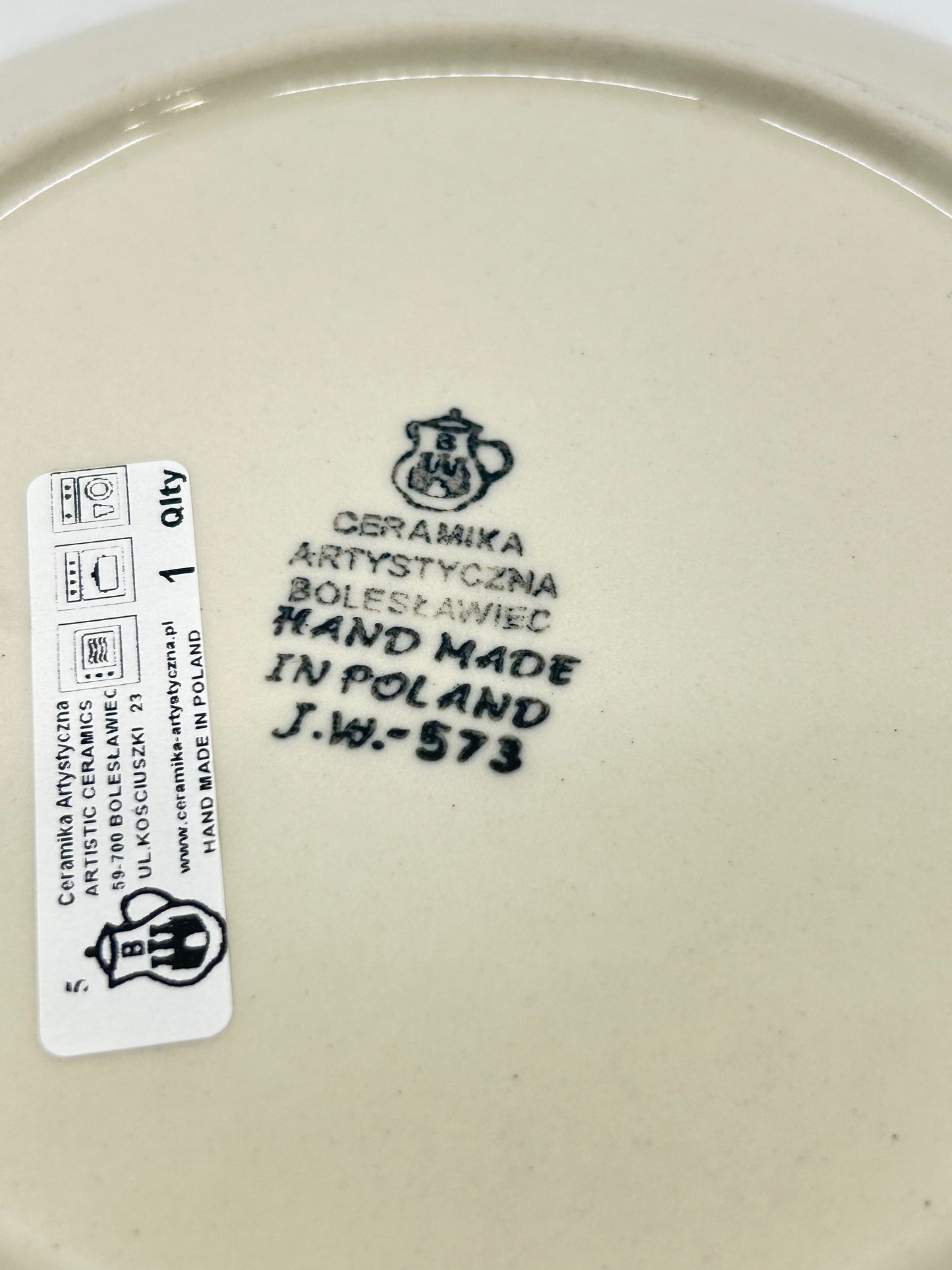 086 ~ Plate ~ 7.75"  ~ 2596X - T3*