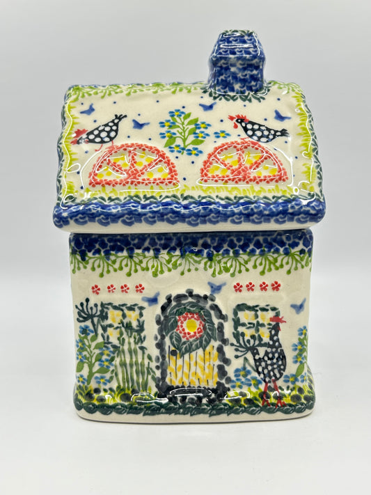 Large House Canister - U950 Green