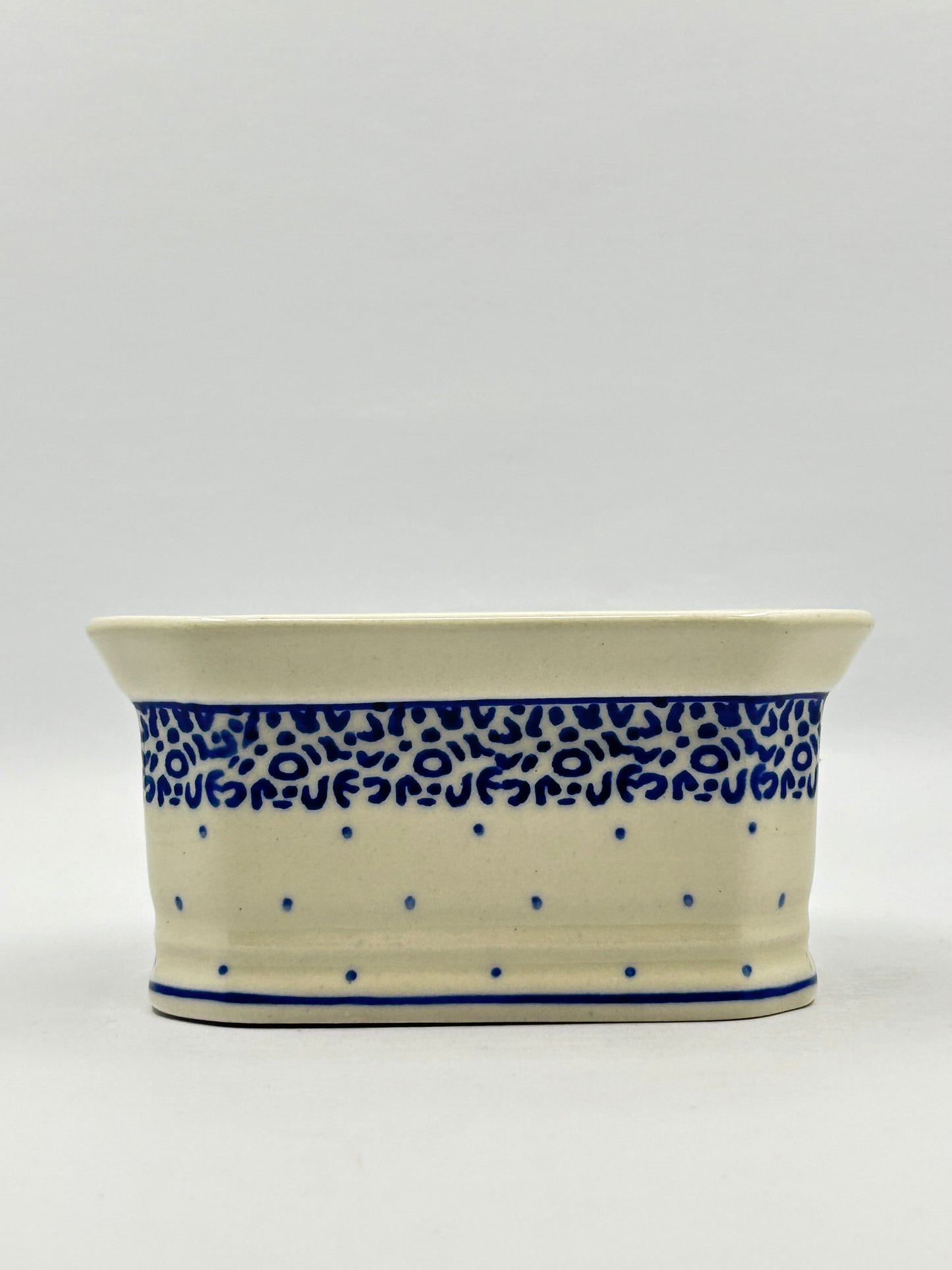 Pottery Misfit - Covered Container ~ 3.25H x 3.5W x 4.5L ~ 0056 - T1!