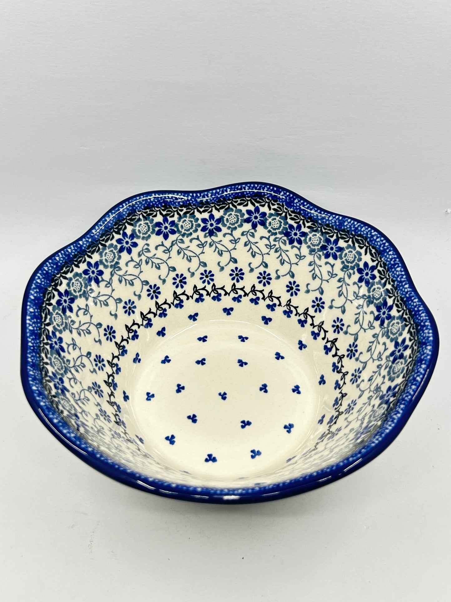 Bowl ~ Wavy Edge ~ Small ~ 8 inch ~ 2158X - T3*