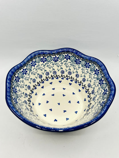 Bowl ~ Wavy Edge ~ Small ~ 8 inch ~ 2158X - T3*