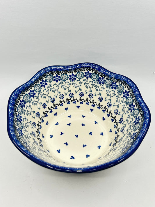 Bowl ~ Wavy Edge ~ Small ~ 8 inch ~ 2158X - T3*