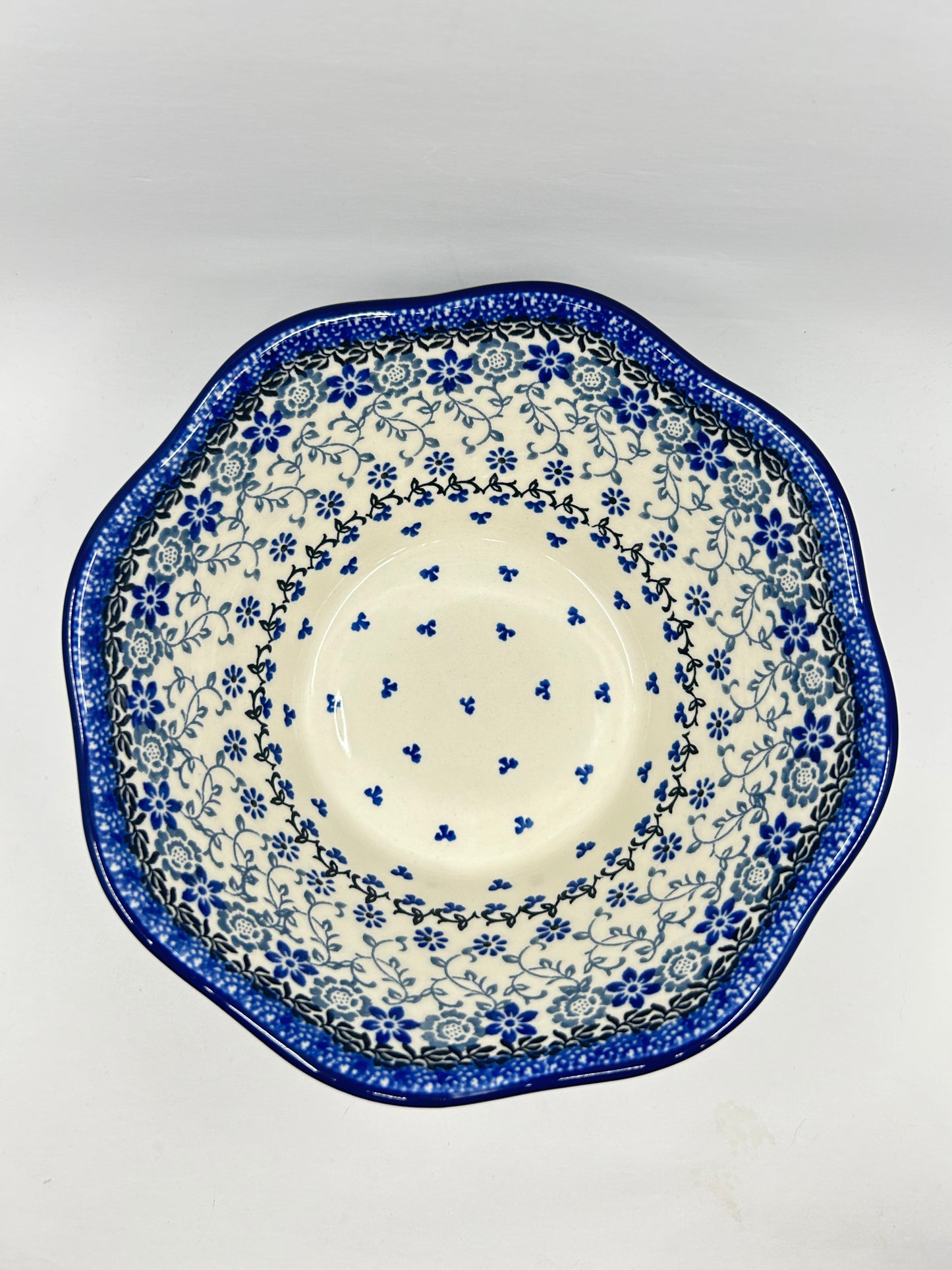 Bowl ~ Wavy Edge ~ Small ~ 8 inch ~ 2158X - T3*