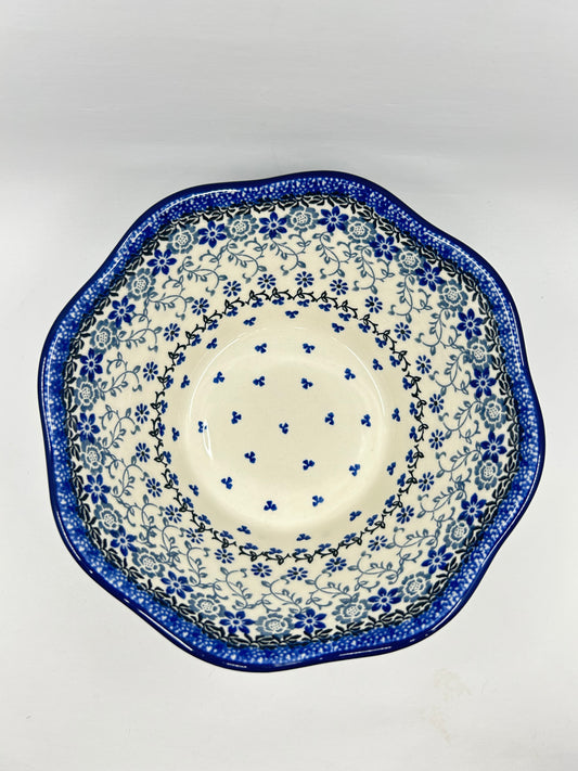 Bowl ~ Wavy Edge ~ Small ~ 8 inch ~ 2158X - T3*