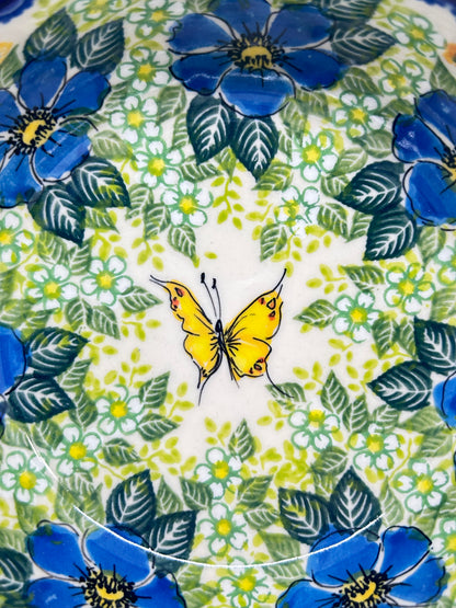 0409 Bowl - Yellow Butterfly - A2