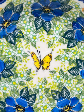 0409 Bowl - Yellow Butterfly - A2