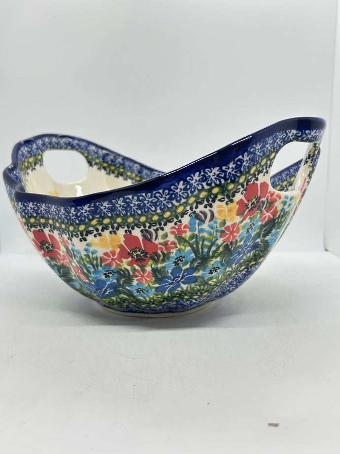 Wavy Oval Serving Bowl - A1160