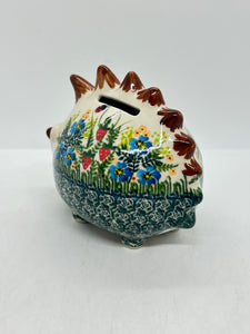 Hedgehog Piggy Bank - Strawberrry - Art