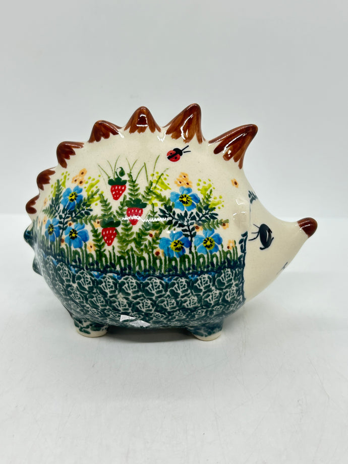Hedgehog Piggy Bank - Strawberrry - Art