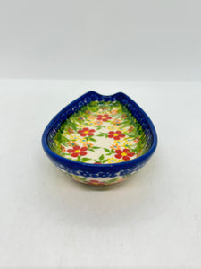 Spoon rest -  Red Daisies