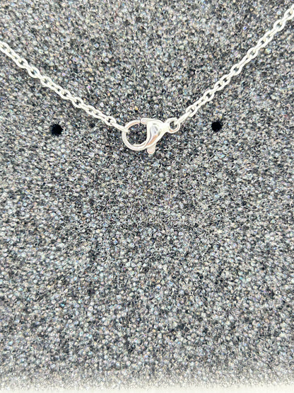 Sylvia Round Necklace with Chain - Traditional Dot