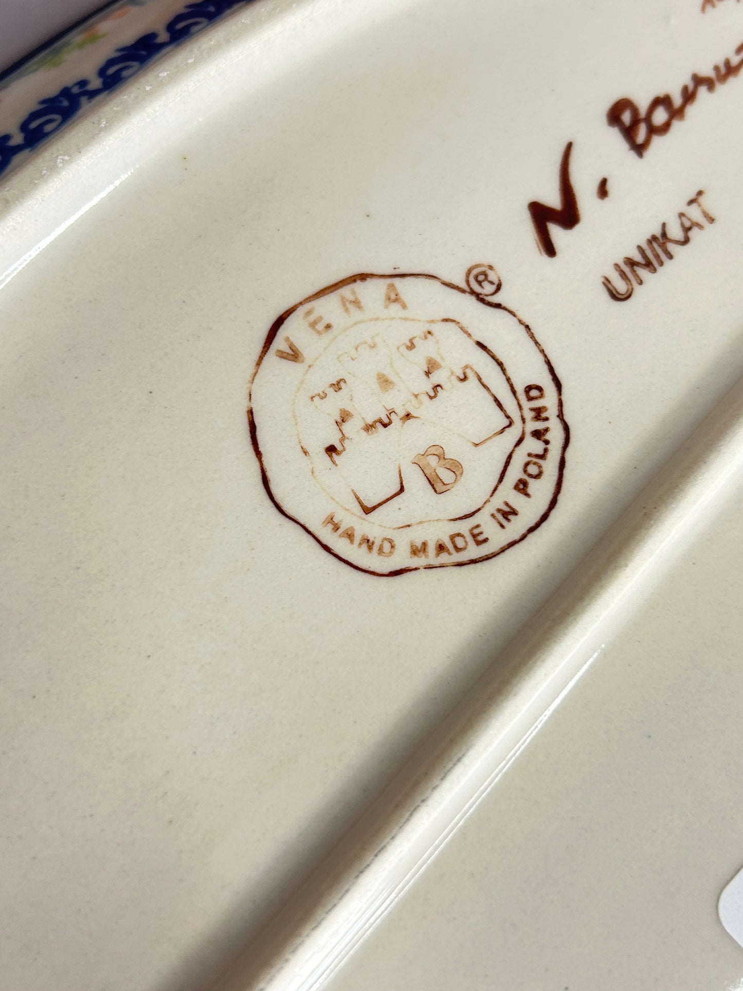 Oval Serving Platter - U489