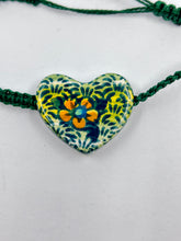 Load image into Gallery viewer, Heart Bracelet - Dark Green