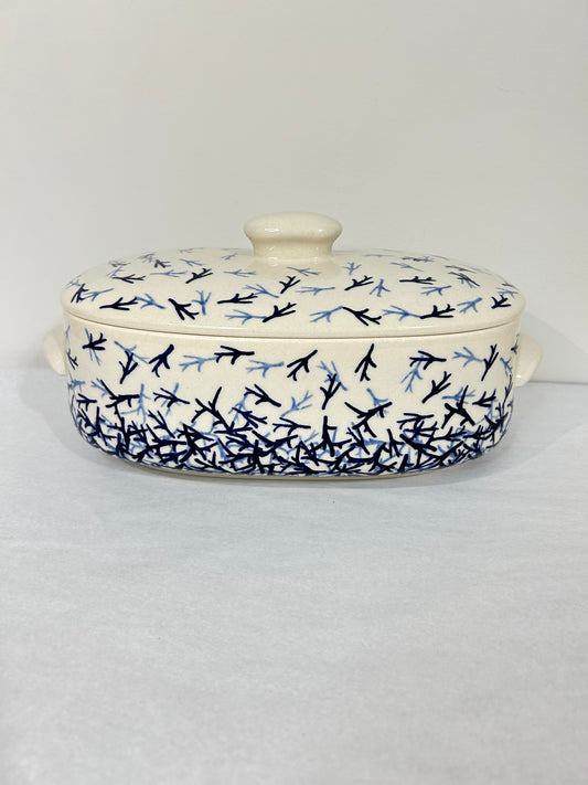 Oval Covered Baker ~ JZ74