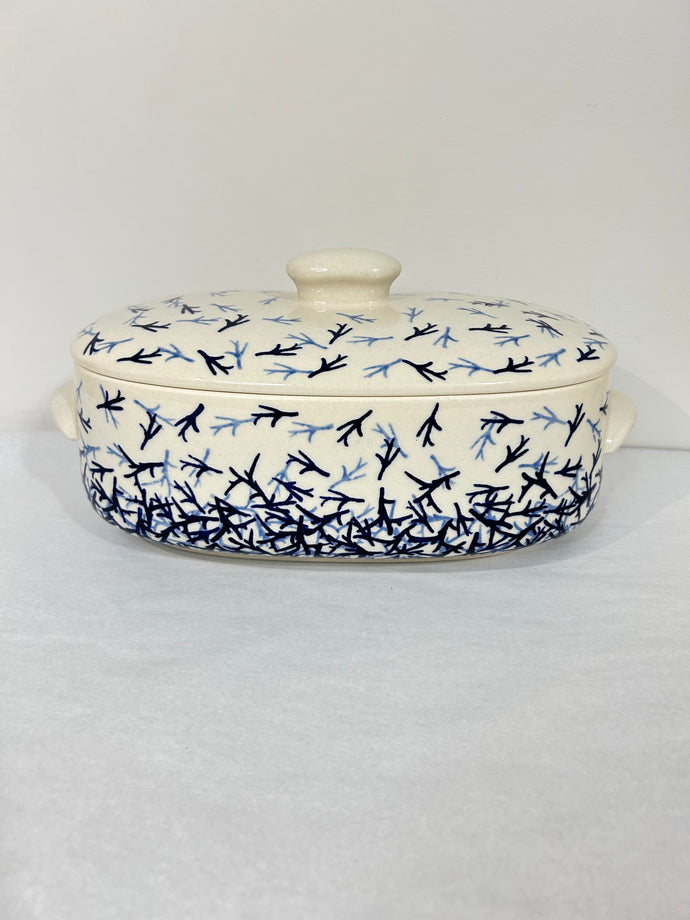 Oval Covered Baker ~ JZ74