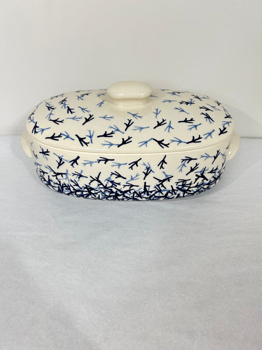 Oval Covered Baker ~ JZ74