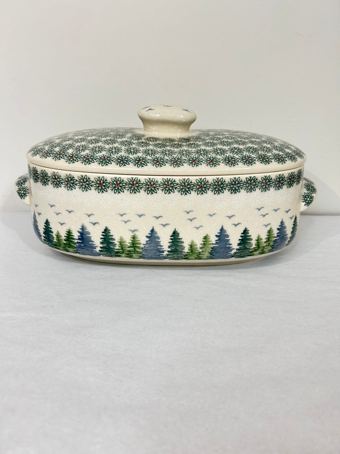 Oval Covered Baker ~ PS29