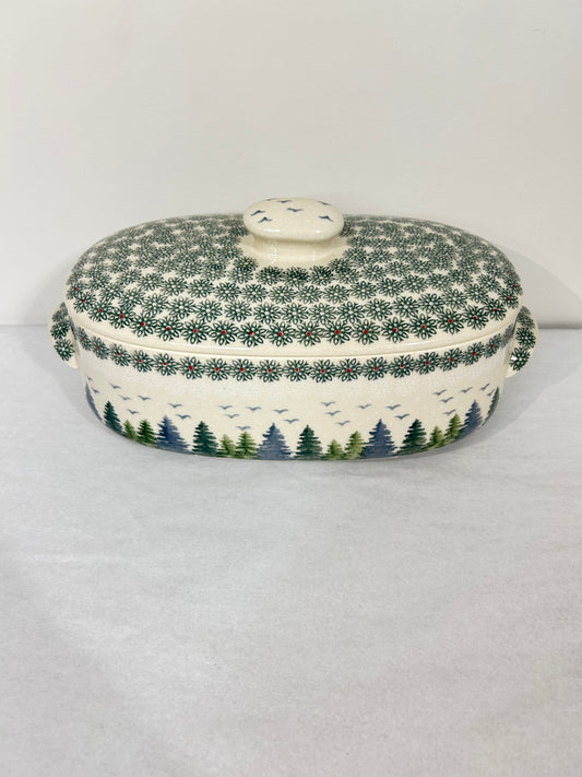 Oval Covered Baker ~ PS29