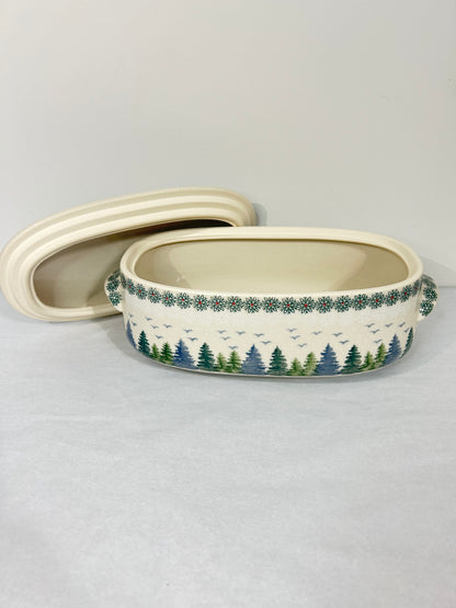 Oval Covered Baker ~ PS29