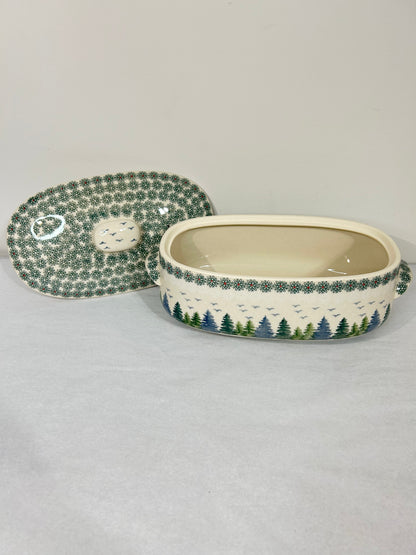 Oval Covered Baker ~ PS29