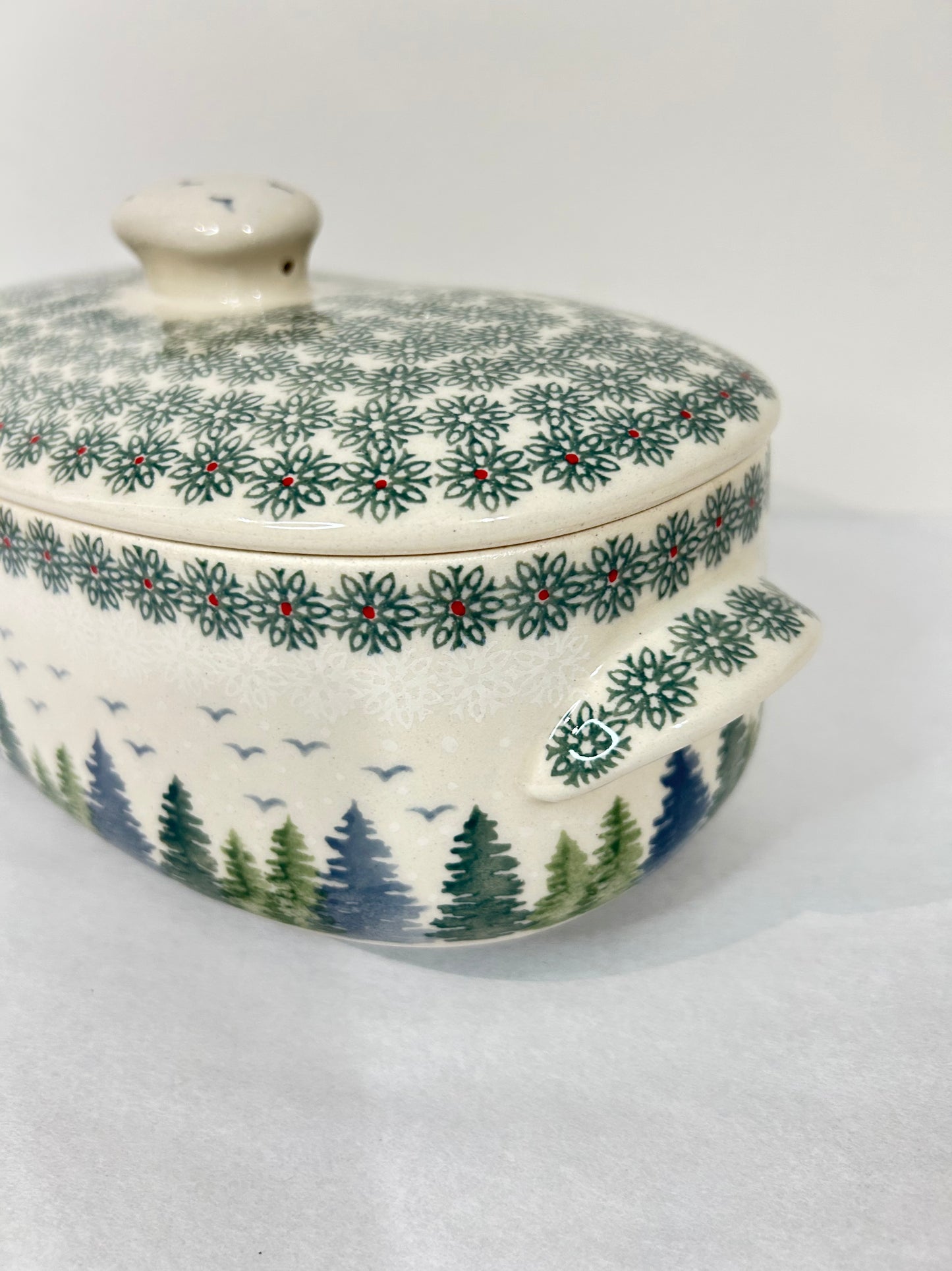 Oval Covered Baker ~ PS29