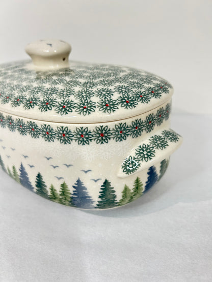 Oval Covered Baker ~ PS29