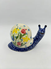Load image into Gallery viewer, Blue Small Snail - Tulip - Unikat