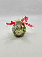 Load image into Gallery viewer, Little Hanging Bird Ornament - White Floral