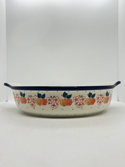417 ~ Baker ~ Round w/ Handles ~ 10" - 2071X - T3!