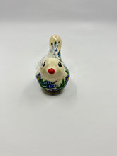 Load image into Gallery viewer, Little Hanging Bird Ornament - Blue Fern