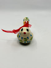 Load image into Gallery viewer, Little Hanging Bird Ornament - Red/Yellow Tulip